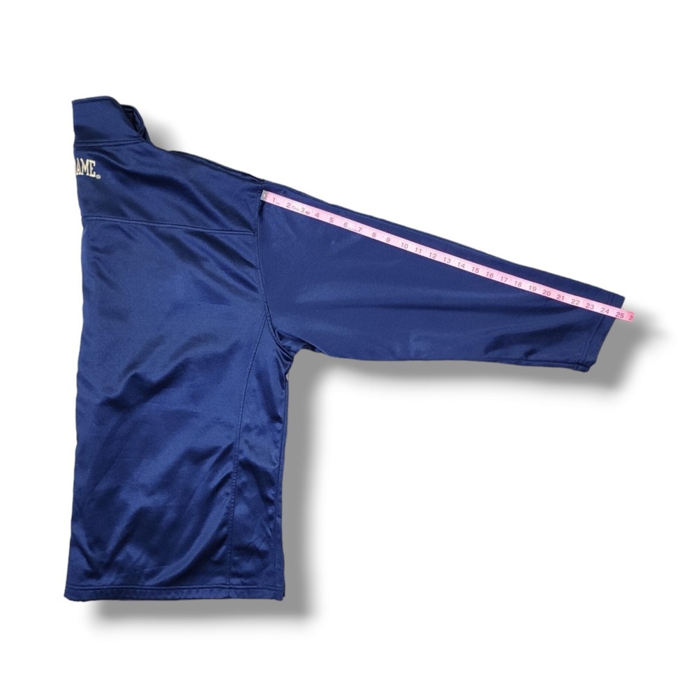 Rivalry Threads 91 Norte Dame Blue Embroidered Zip Up Light‎ Jacket Men's 2XL - Picture 6 of 14